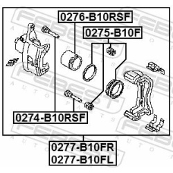  stūmoklis, stabdžių apkaba