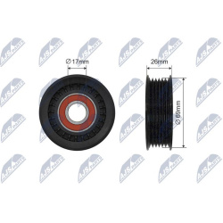  kreipiantysis skriemulys, V formos diržas