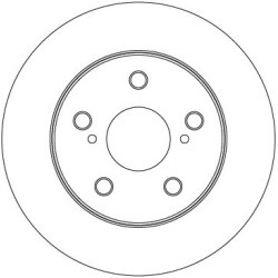  stabdžių diskas (1vnt)