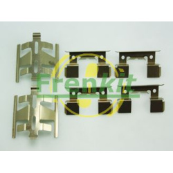  priedų komplektas, diskinių stabdžių trinkelės