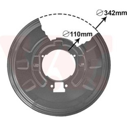apsauginis skydas, stabdžių diskas  apsauginis skydas, stabdžių diskas