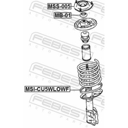  spyruoklės dangtelis