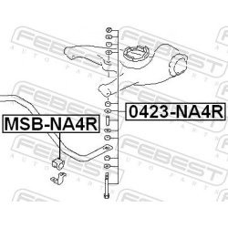 stabilizatoriaus įvorė  stabilizatoriaus įvorė