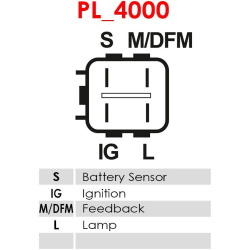  reguliatorius, kintamosios srovės generatorius <small>AS</small>