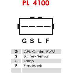  reguliatorius, kintamosios srovės generatorius <small>AS</small>
