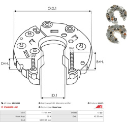  lygintuvas, kintamosios srovės generatorius <small>AS</small>
