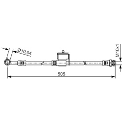  stabdžių žarnelė