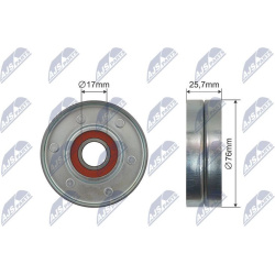  kreipiantysis skriemulys, V formos rumbuotas diržas