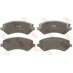  stabdžių trinkelių rinkinys, diskinis stabdys <small>COTEC</small>