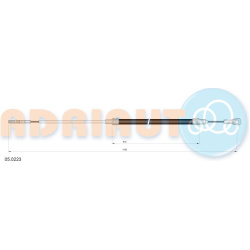  trosas, stovėjimo stabdys