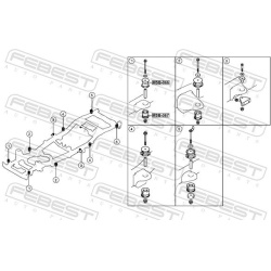  pakaba, transporto priemonės rėmas