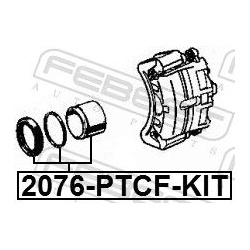  remonto komplektas, stabdžių apkaba