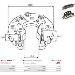 lygintuvas, kintamosios srovės generatorius <small>AS</small>