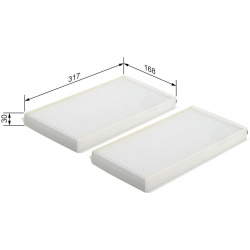  filtras, salono oras