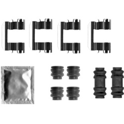  priedų komplektas, diskinių stabdžių trinkelės