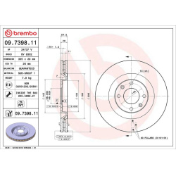  stabdžių diskas (1vnt) <small>PRIME LINE - UV Coated</small>