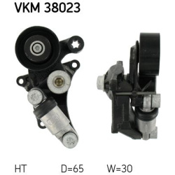  diržo įtempiklis, V formos rumbuotas diržas