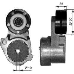  diržo įtempiklis, V formos rumbuotas diržas <small>FleetRunner™</small>