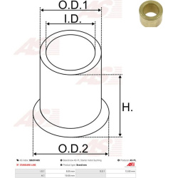  įvorė, starterio velenas <small>AS</small>