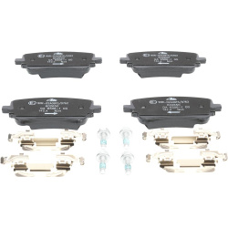  stabdžių trinkelių rinkinys, diskinis stabdys