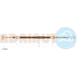  trosas, stovėjimo stabdys