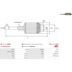  ankeris, starteris <small>AS</small>