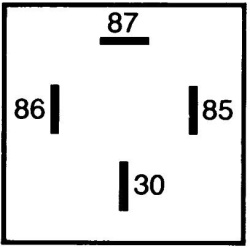  relė, pagrindinė srovė
