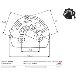  apsauginis dangtelis, kint. sr. generatorius <small>AS</small>