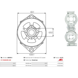  apsauginis dangtelis, kint. sr. generatorius <small>AS</small>