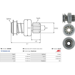  laisvos eigos pavara, starteris <small>AS</small>