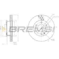  stabdžių diskas (1vnt)