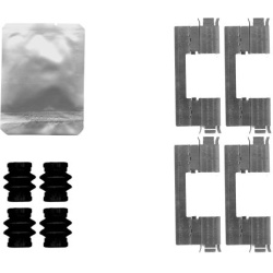  priedų komplektas, diskinių stabdžių trinkelės