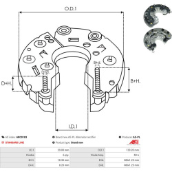  lygintuvas, kintamosios srovės generatorius <small>AS</small>