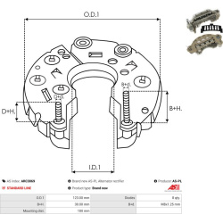  lygintuvas, kintamosios srovės generatorius <small>AS</small>