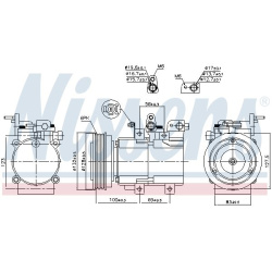  kompresorius, oro kondicionierius <small>** FIRST FIT **</small>
