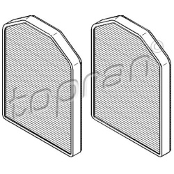 filtrų rinkinys, kabinos oras