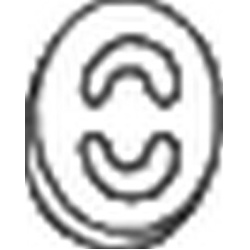  laikiklis, išmetimo sistema