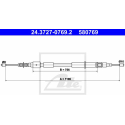  trosas, stovėjimo stabdys