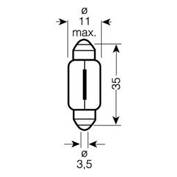  Kaitinamoji lempa, slenksčio lemputė <small>ULTRA LIFE</small>