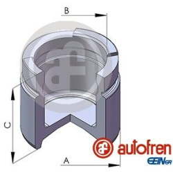  stūmoklis, stabdžių apkaba