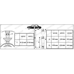  amortizatorius <small>VAN-MAGNUM</small>