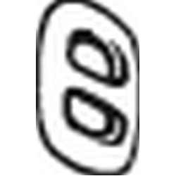  guminė juosta, išmetimo sistema