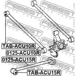  valdymo svirties/išilginių svirčių įvorė