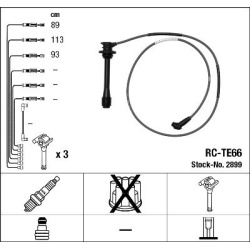  uždegimo laido komplektas