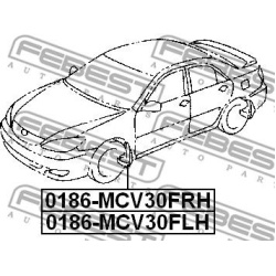  montavimo komplektas, purvasargis