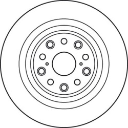 stabdžių diskas (1vnt) <small>TRW SINGLE</small>
