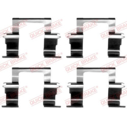  priedų komplektas, diskinių stabdžių trinkelės