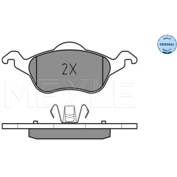  stabdžių trinkelių rinkinys, diskinis stabdys <small>MEYLE-ORIGINAL: True to OE.</small>