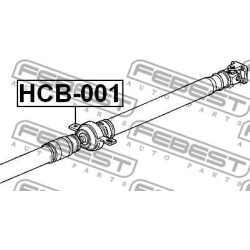  guolis, kardaninio veleno centrinis guolis