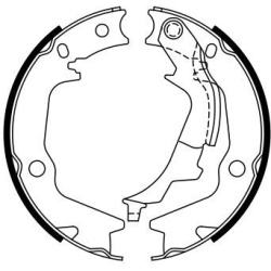 stabdžių trinkelių komplektas  stabdžių trinkelių komplektas